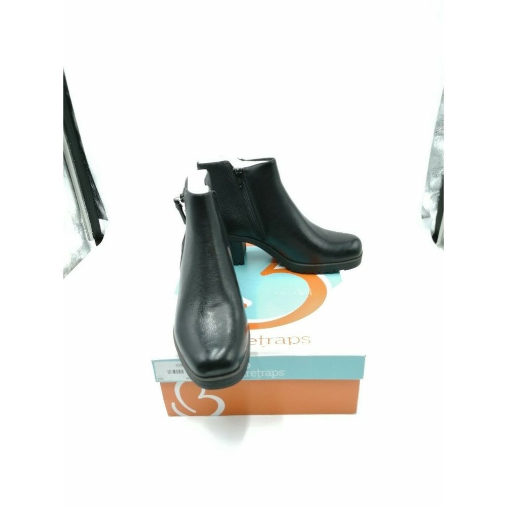 Baretraps Tailyn Ankle Boots Black Square Toe Women’s US 9.5M New